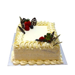 Tropical Coconut Elegance Cake