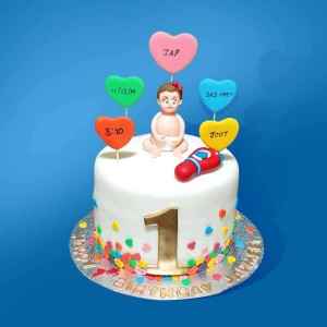 Unique 1st Birthday Cake