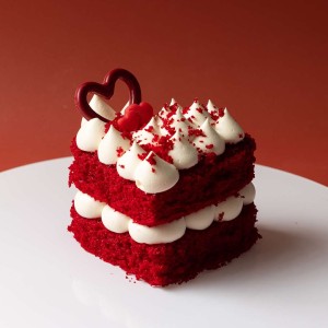Valentine's Day Cake Slices