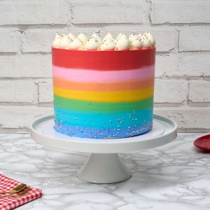 Vanilla Rainbow Cake