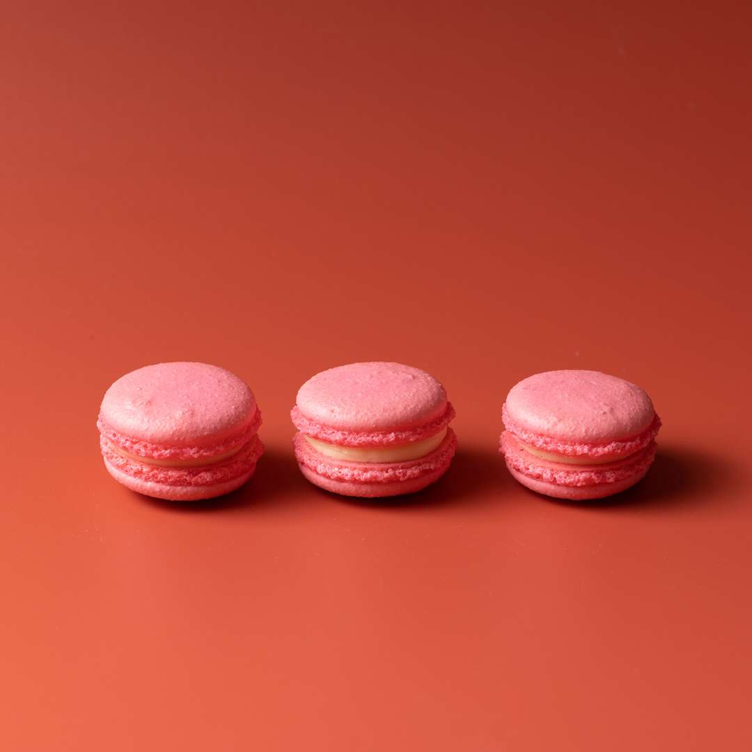 Baby Pink Round Macaroons