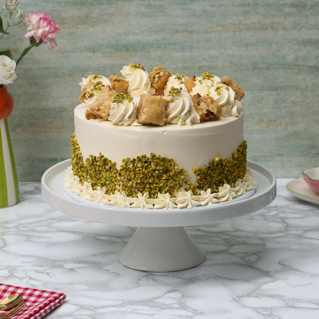 Baklava Pistachio Cake