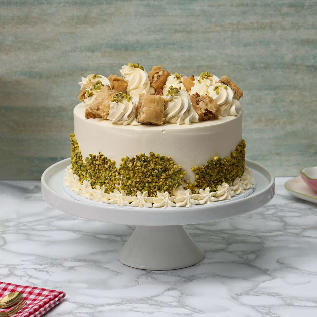 Baklava Pistachio Cake