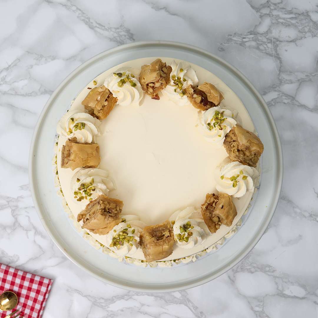 Baklava Pistachio Cake