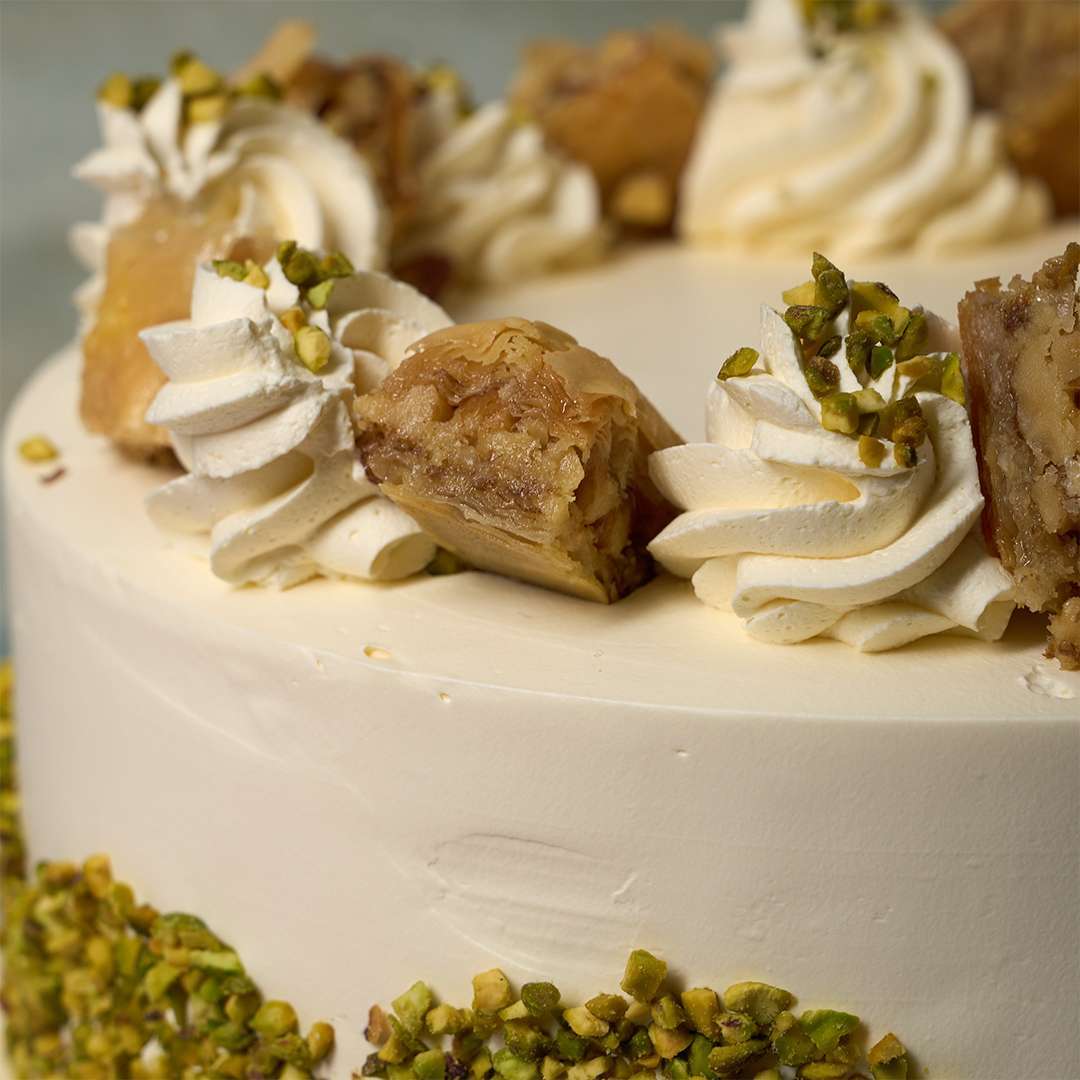 Baklava Pistachio Cake