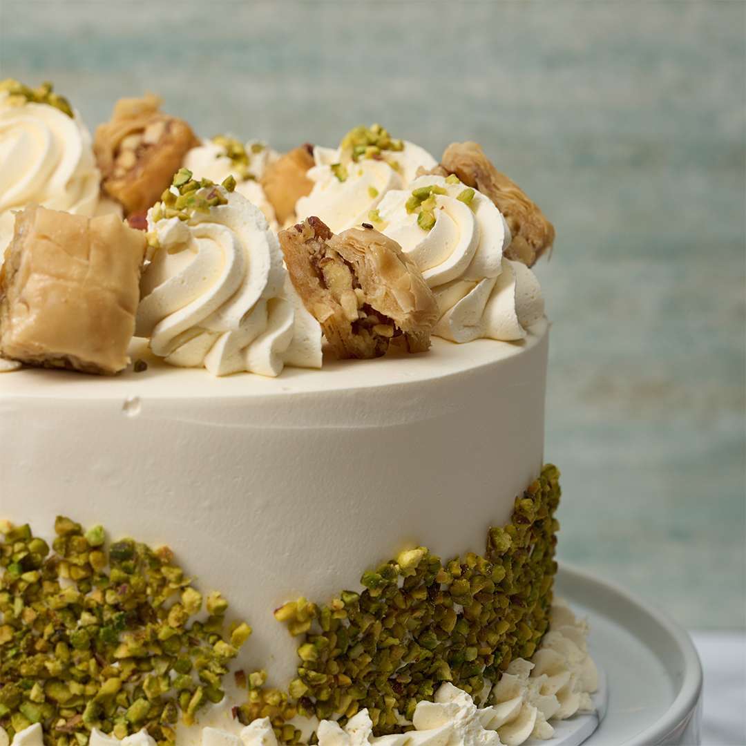 Baklava Pistachio Cake