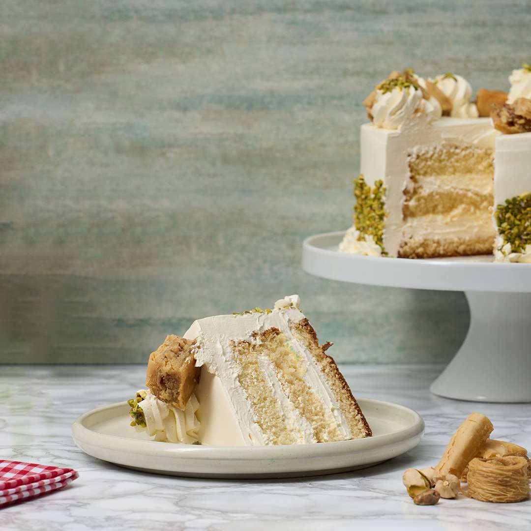 Baklava Pistachio Cake