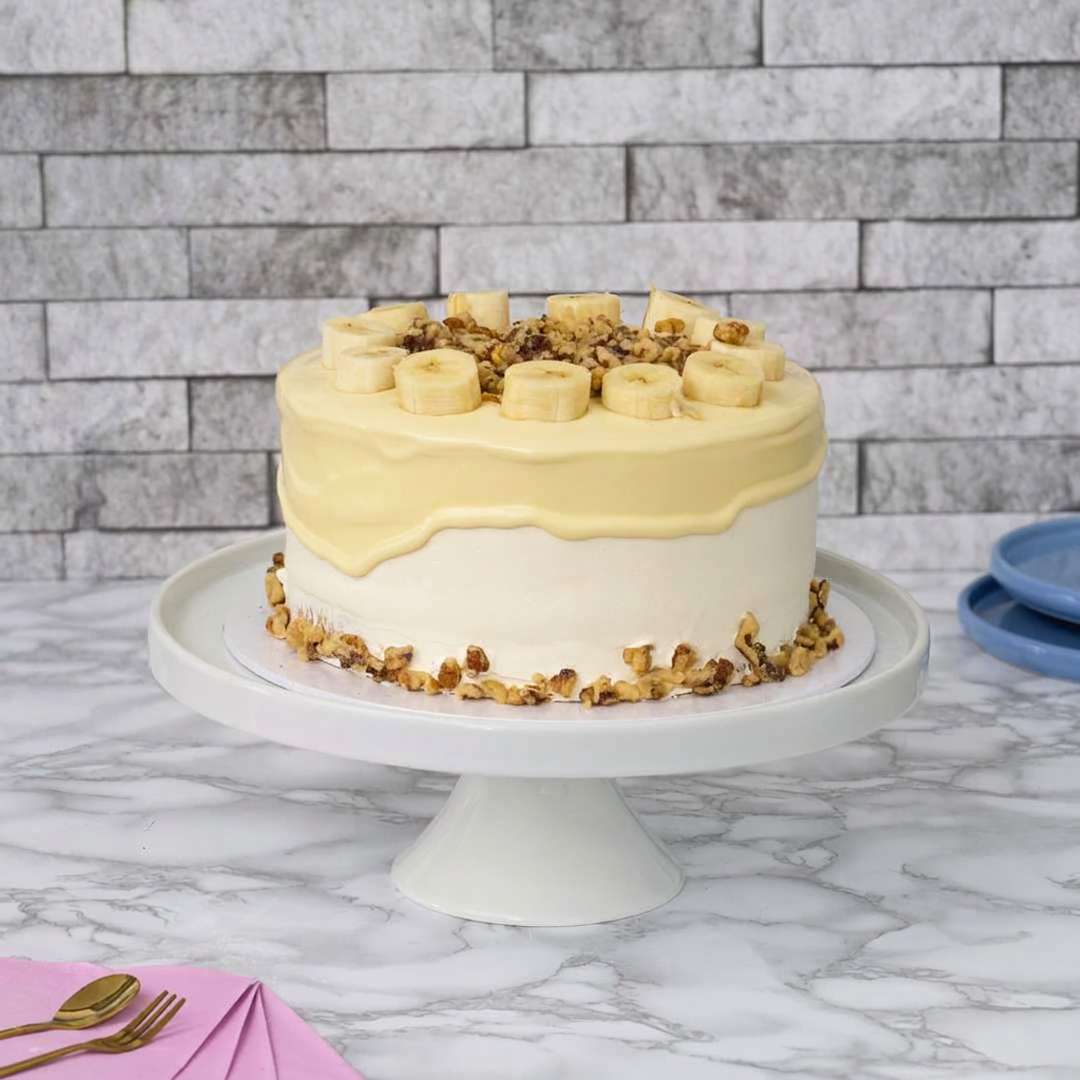 Banana Walnut Cake