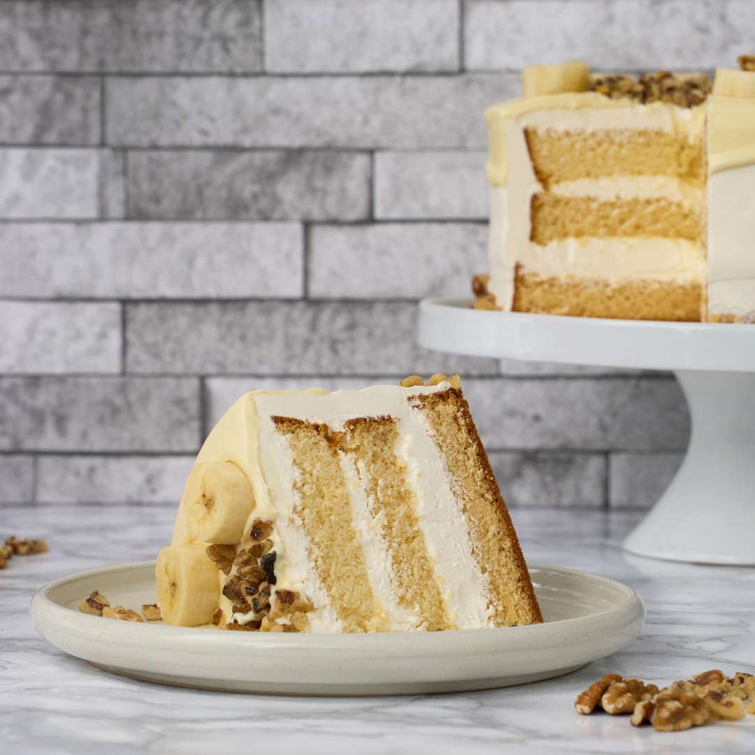 Banana Walnut Cake