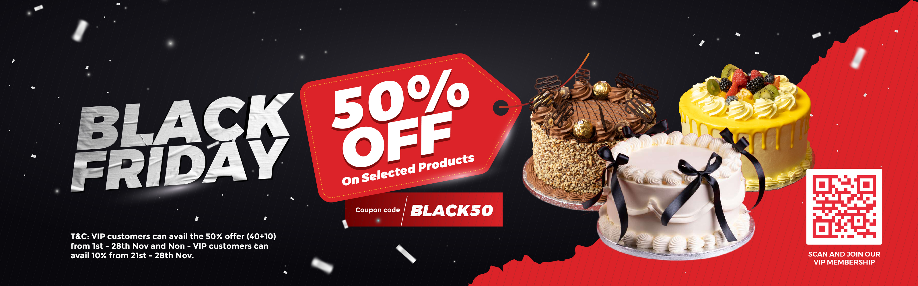 Black Friday 2025 - 50% off VIP Membership