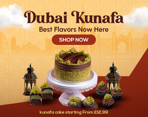 Dubai Kunafa Cake