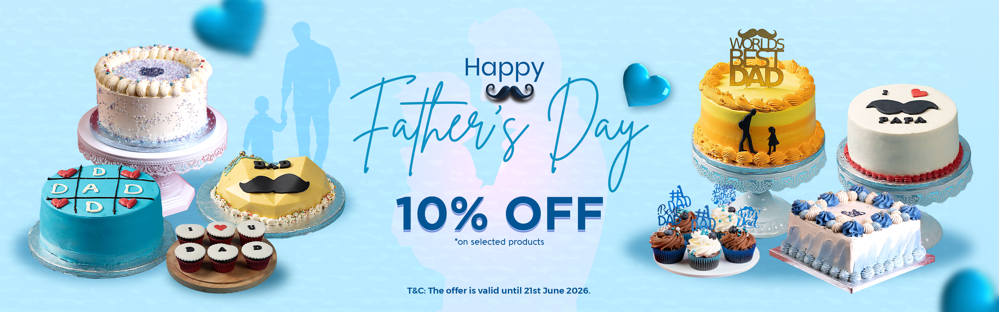 Fathers Day 10% offer