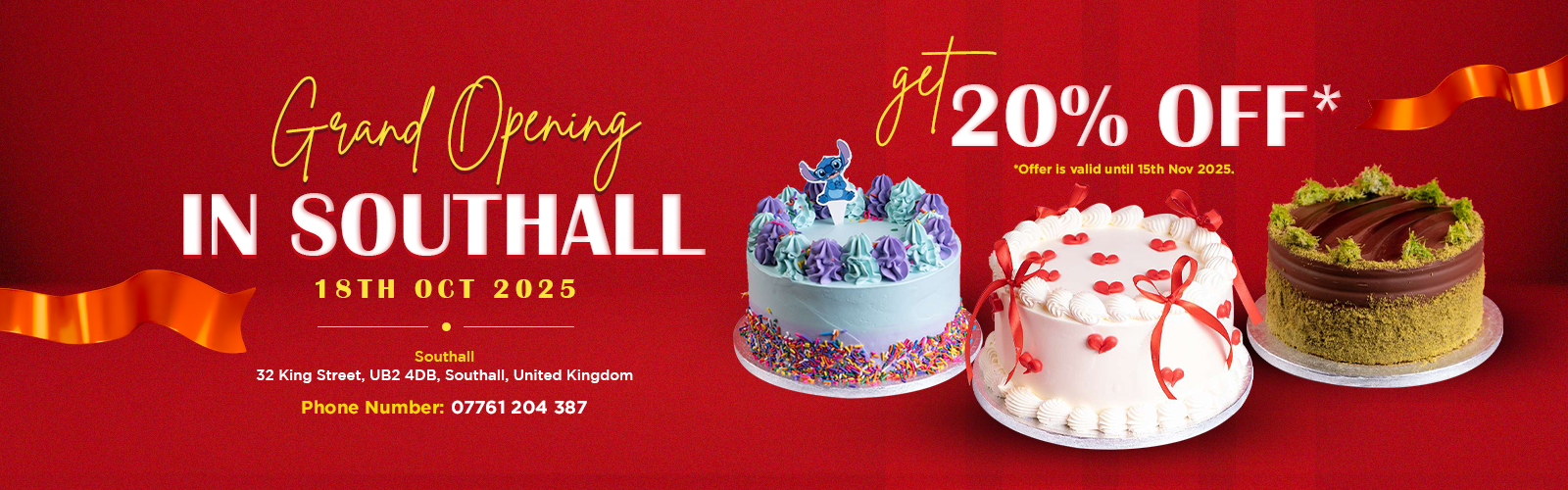 Southall Grand Opening 20% off