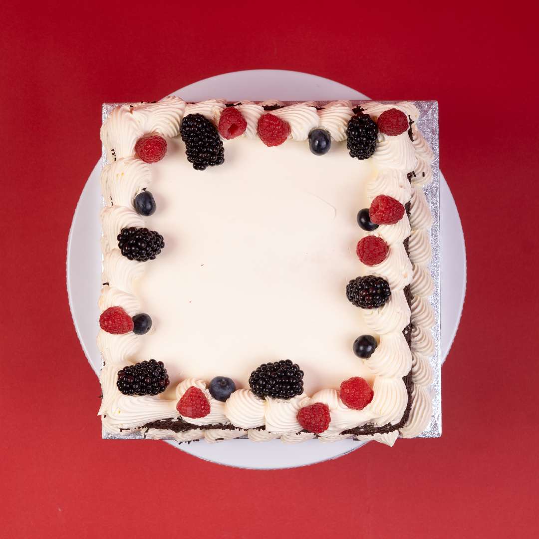 Berry Bliss Vermicelli Square Cake