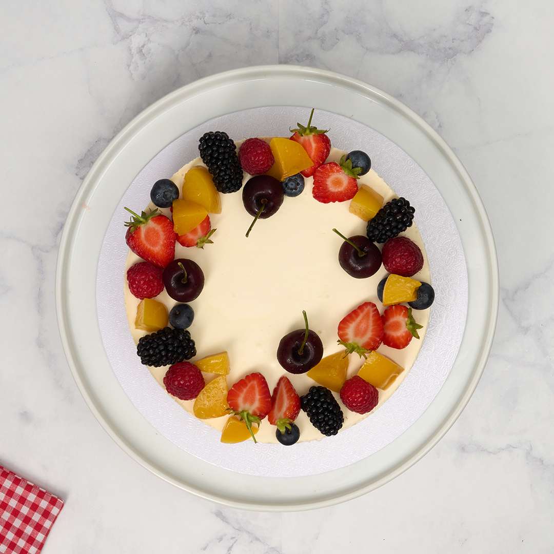 Berry Bloom Bliss Cheesecake