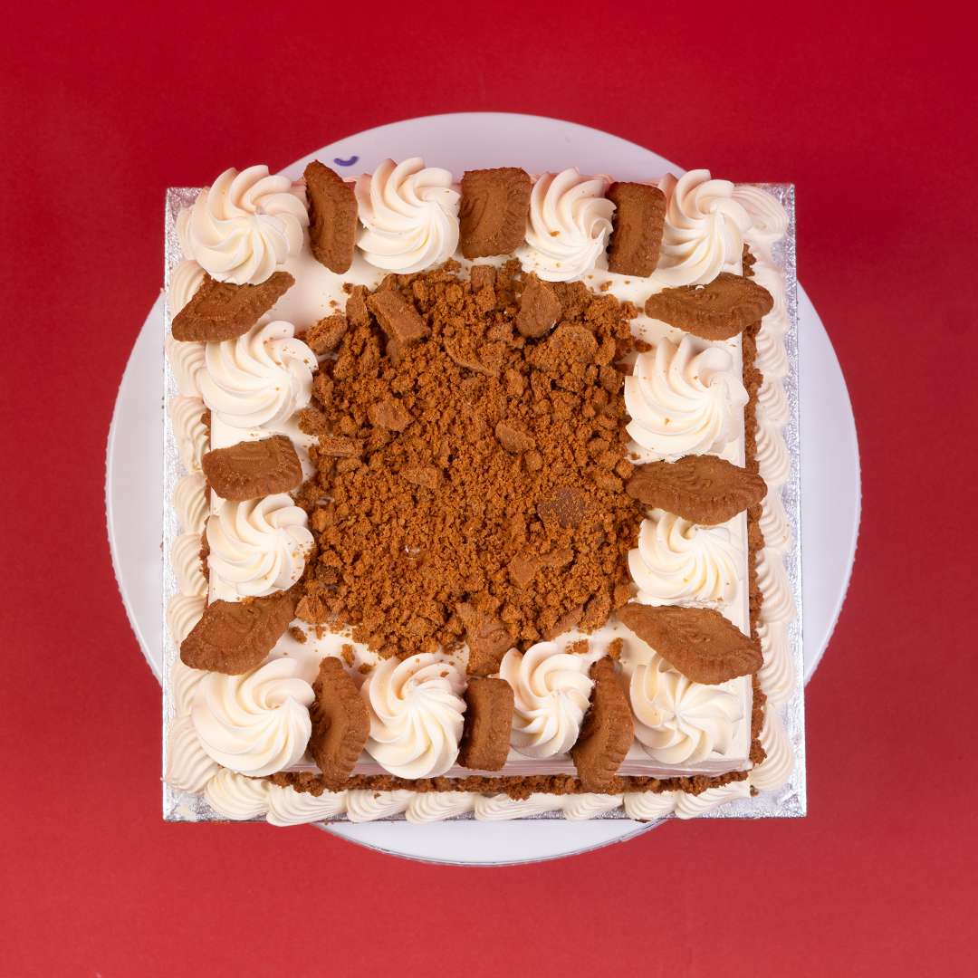 Biscoff Bliss Square Cake