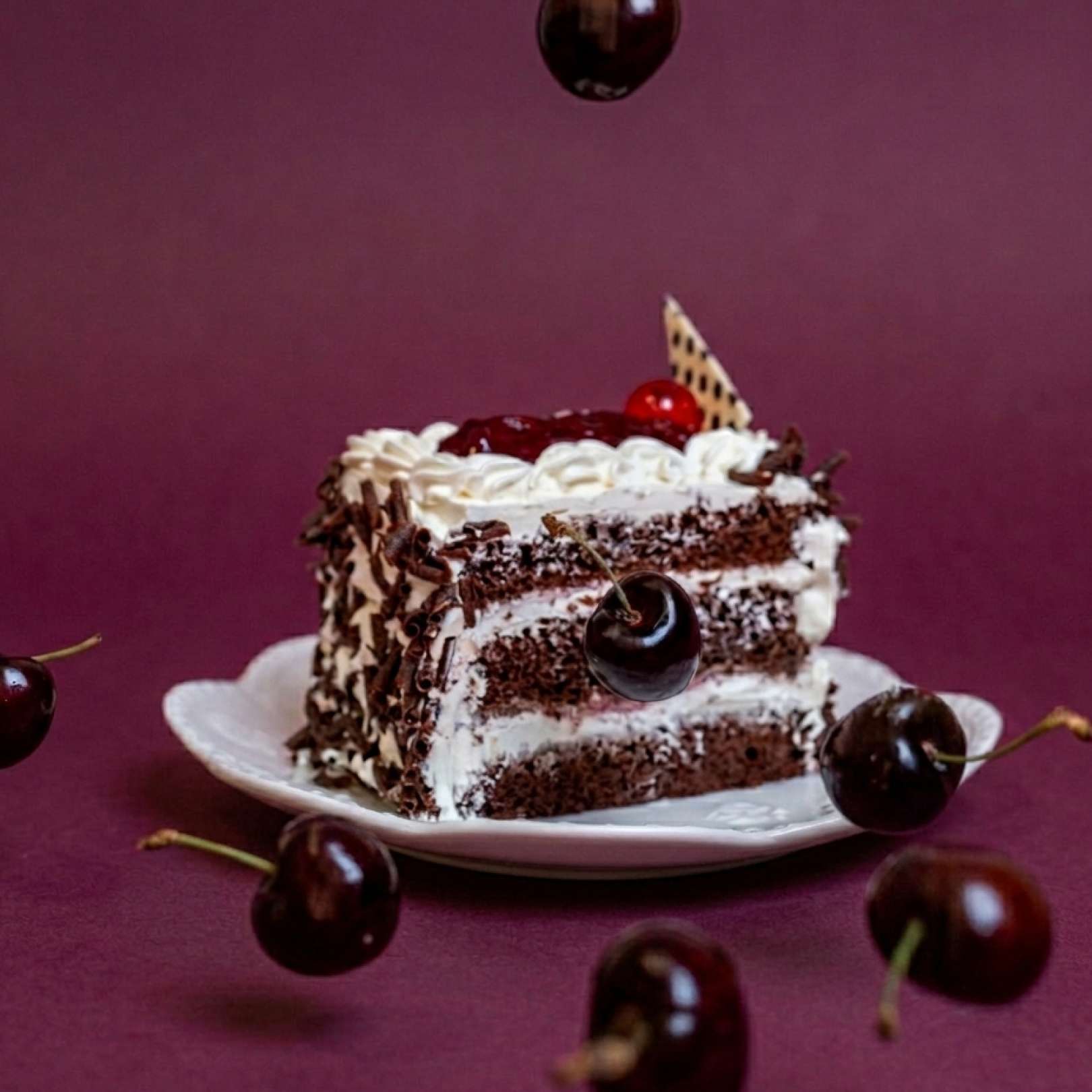 Black Forest Cake Slices