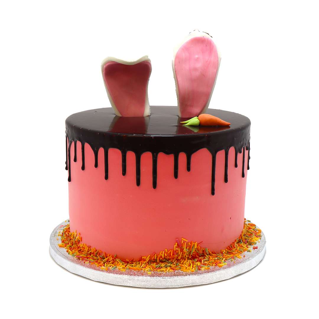 Bunnylicious Pink Tower Cake