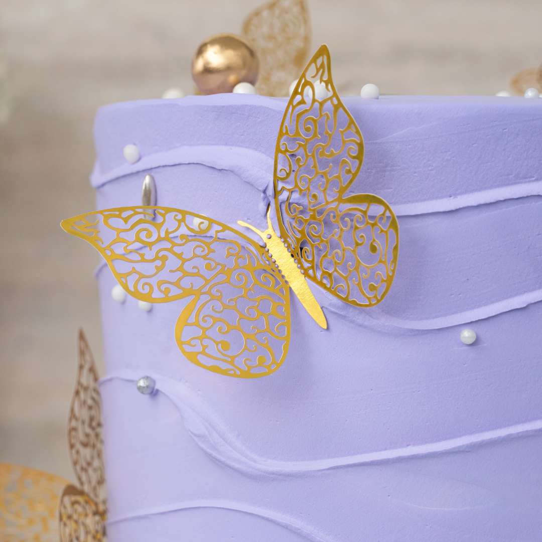 Butterfly Meadow Cake