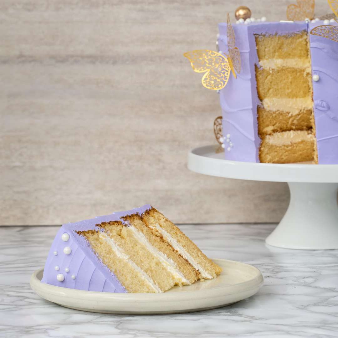 Butterfly Meadow Cake