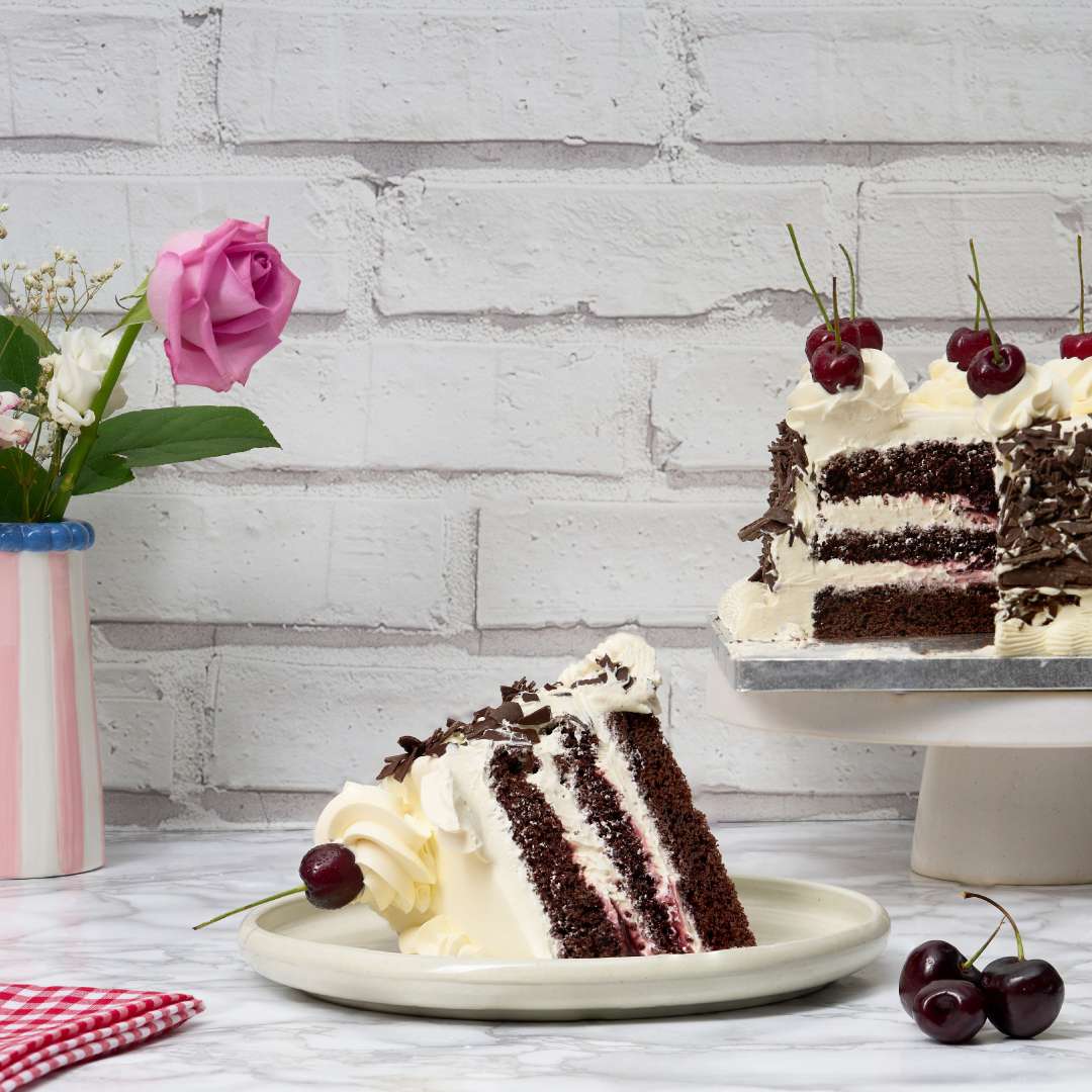 ChocoSnow Symphony Square Cake