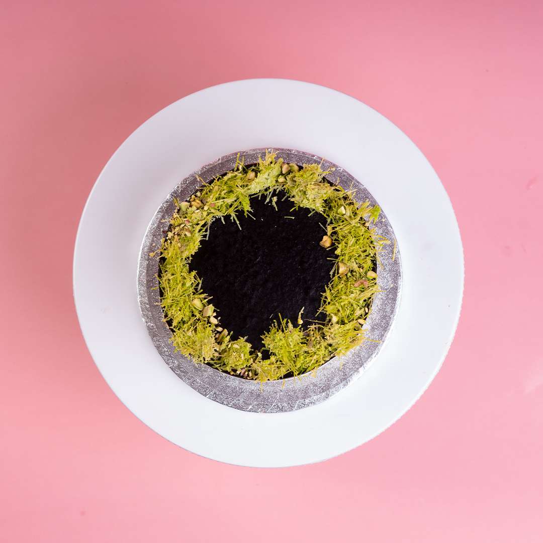 Choco Kunafa Cheese Cake