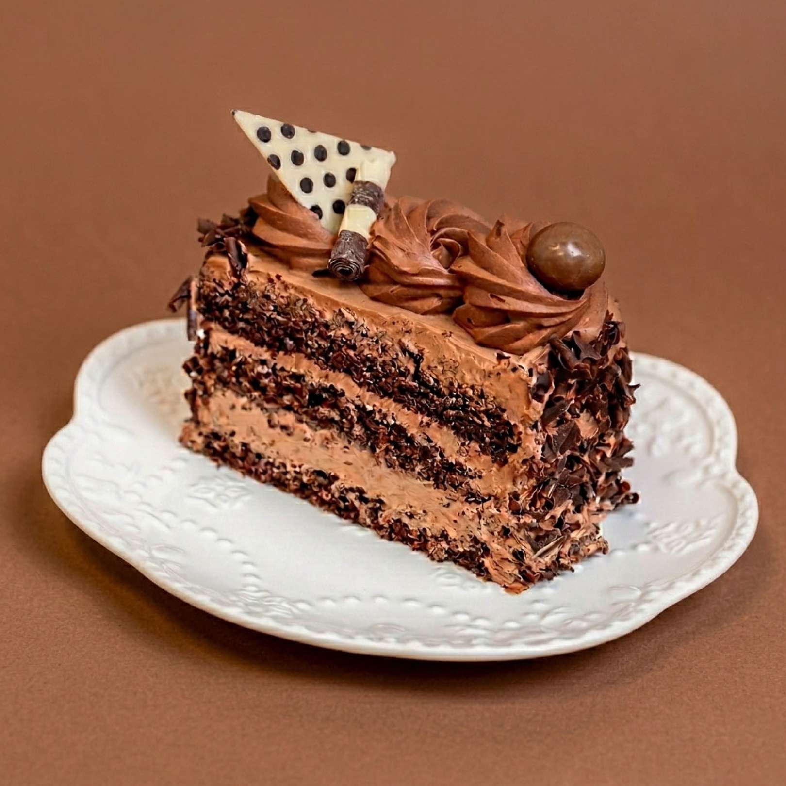 Choco Truffle Cake Slice