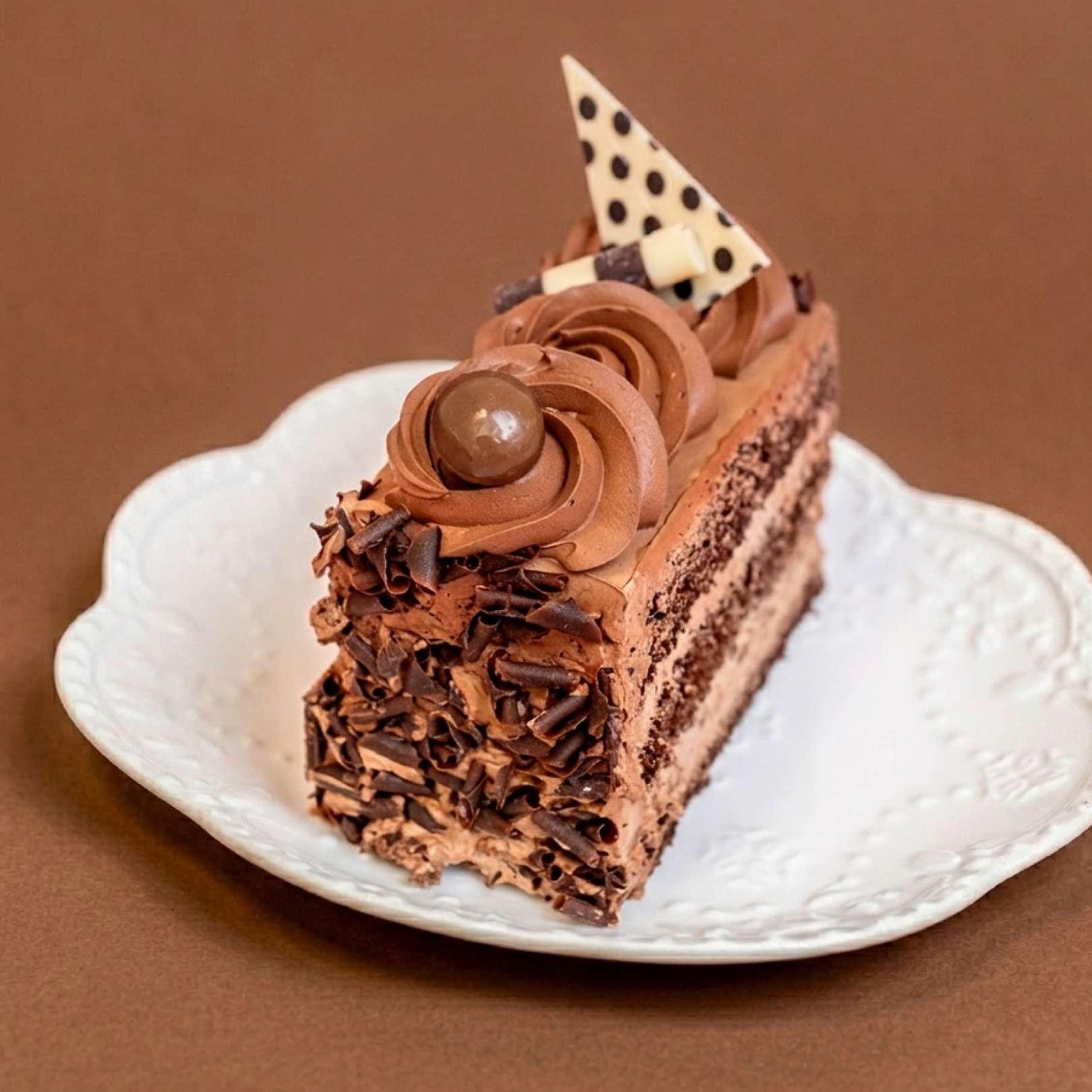 Choco Truffle Cake Slice