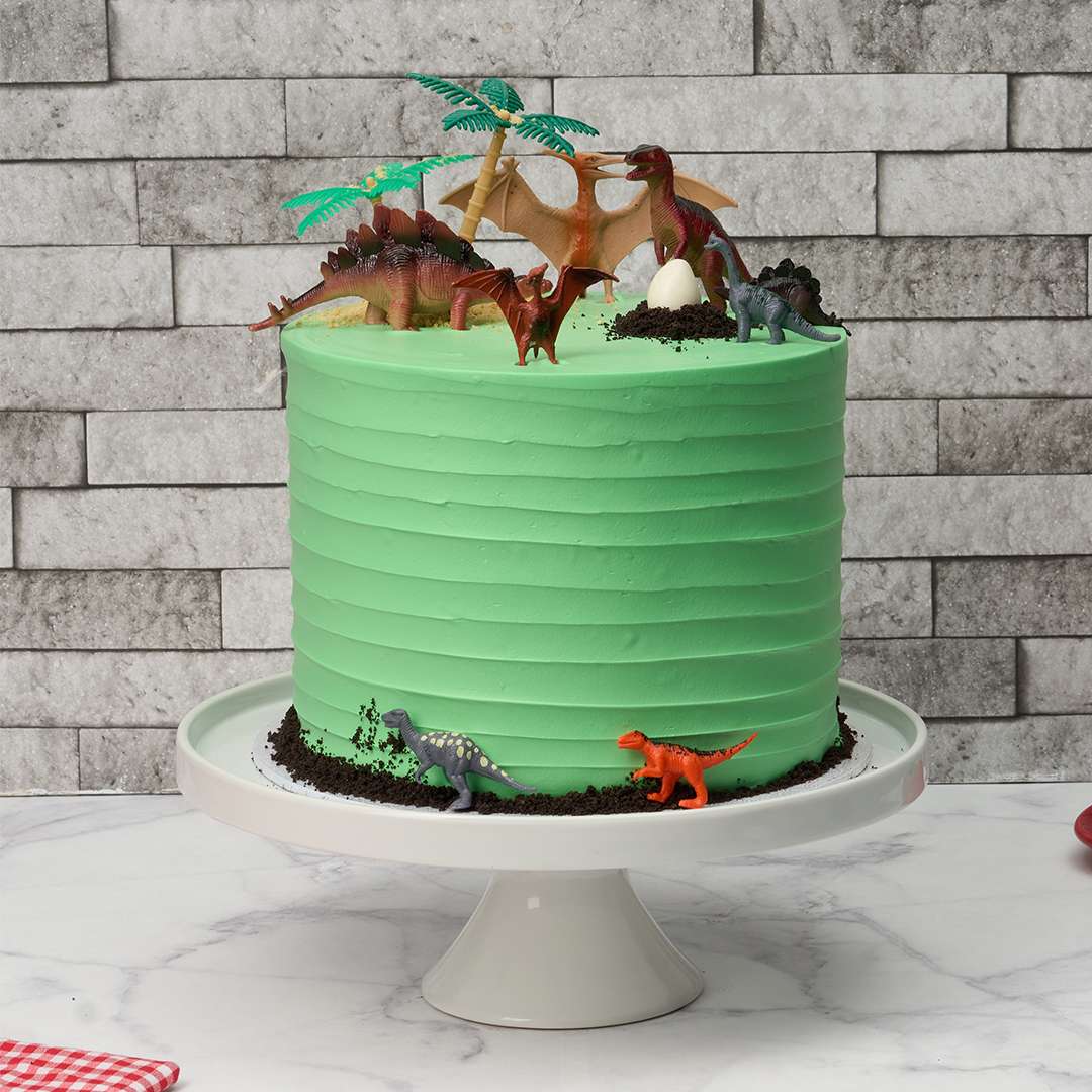 Dinosaur Theme Cake