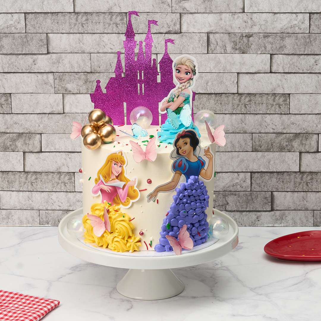 Disney princess cake