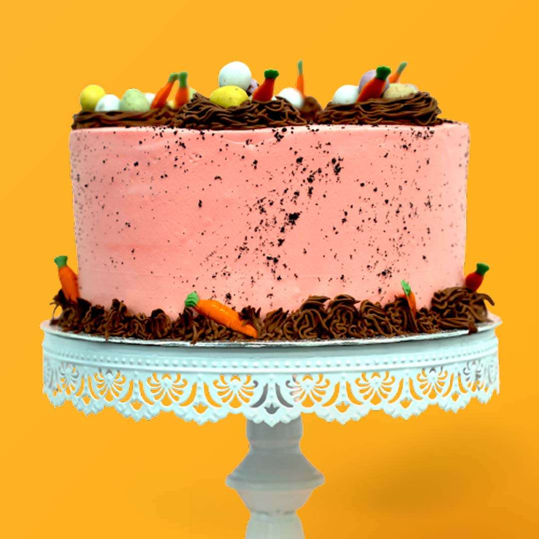 Easter Egg Basket Cake