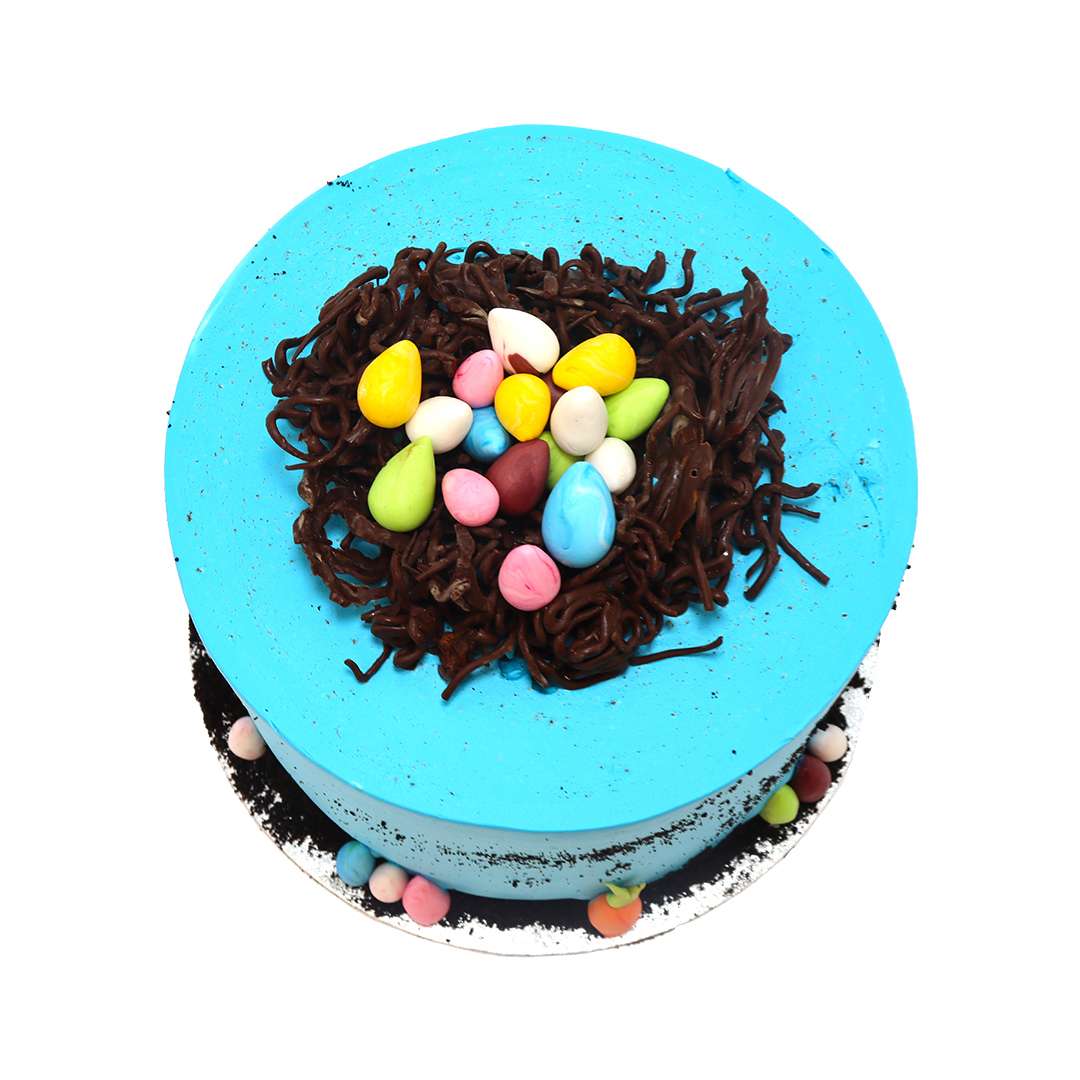 Egg-cellent Nest Cake