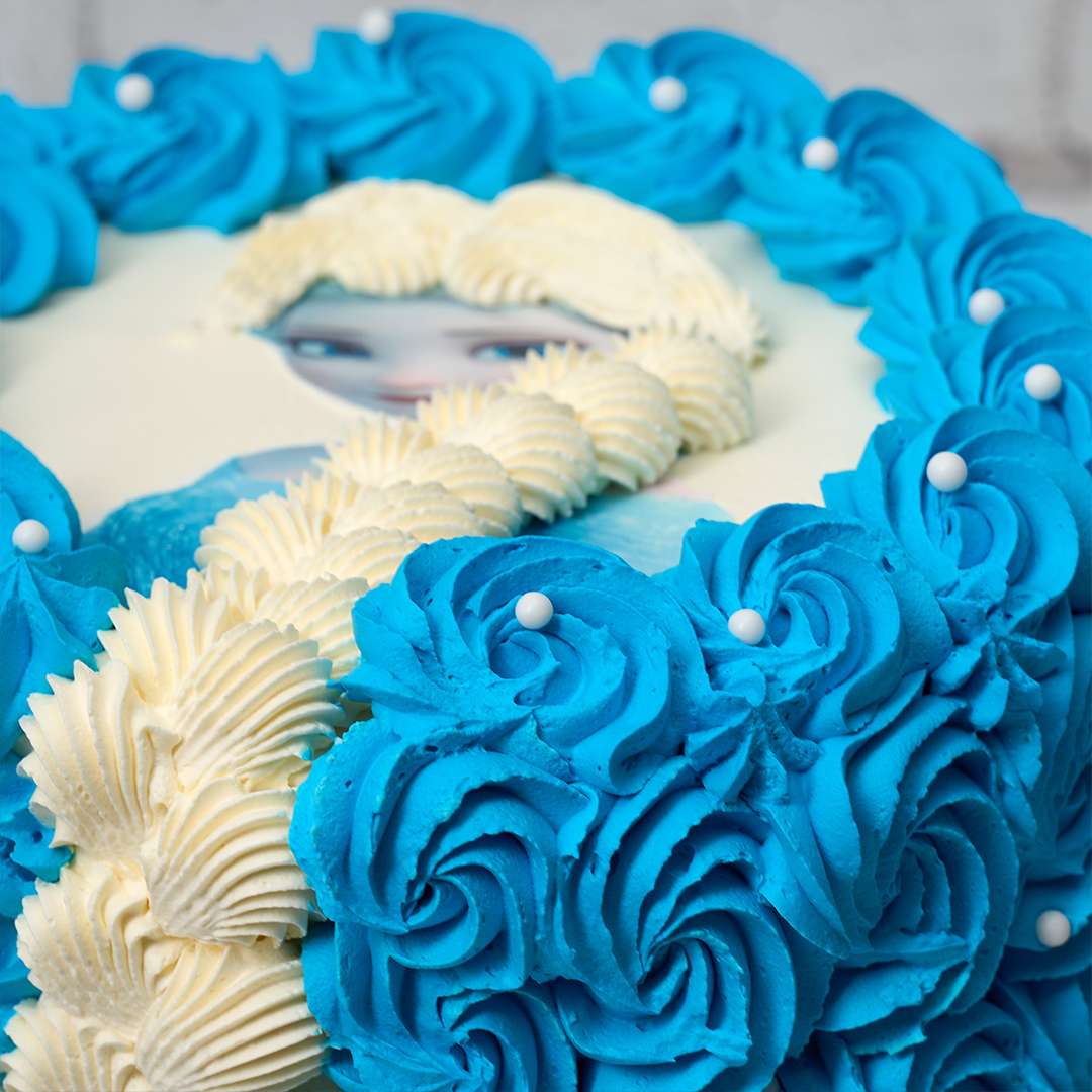 Elsa Photo Cake