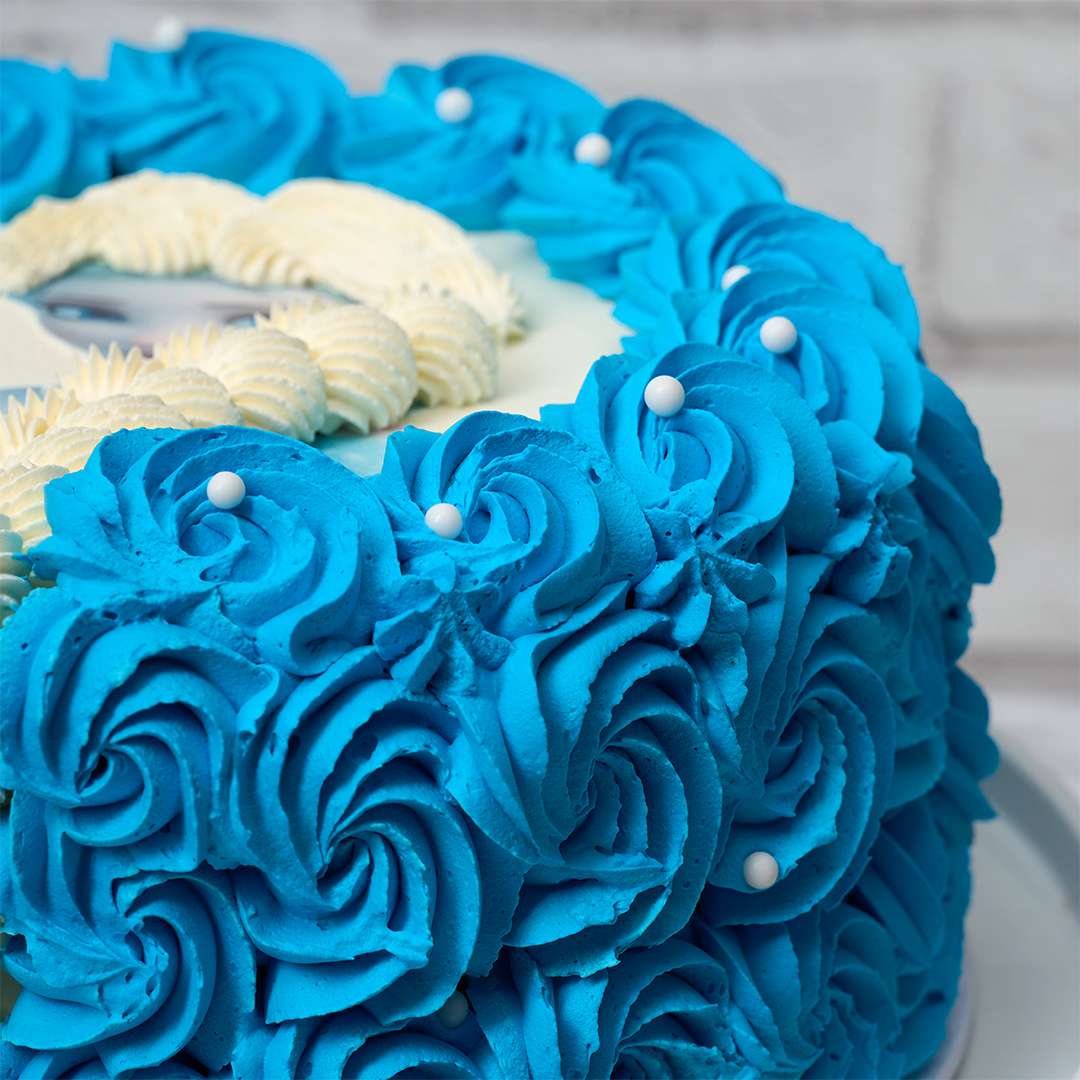 Elsa Photo Cake
