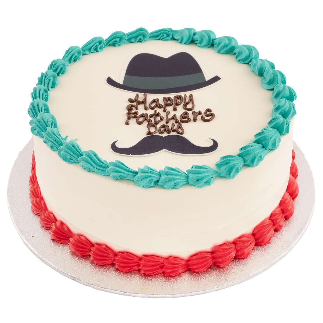 Hat & Moustache Cake | Cakes & Bakes | Cake Delivery
