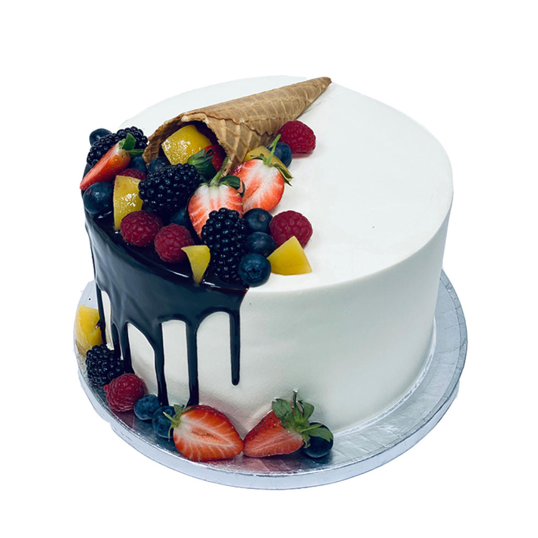 Order Fruit Cone Tower Cake Online Cakes & Bakes®