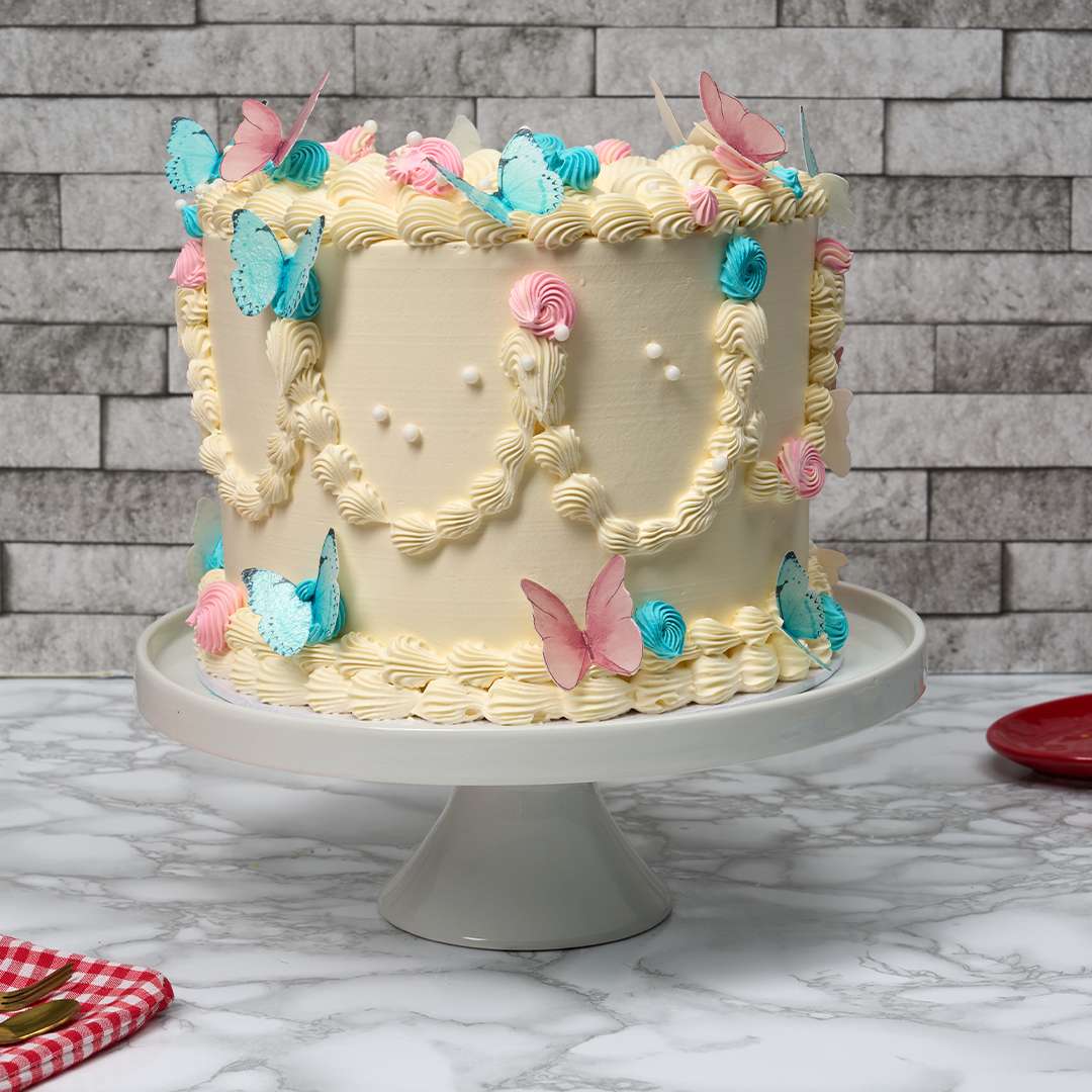 Gender Reveal Cake
