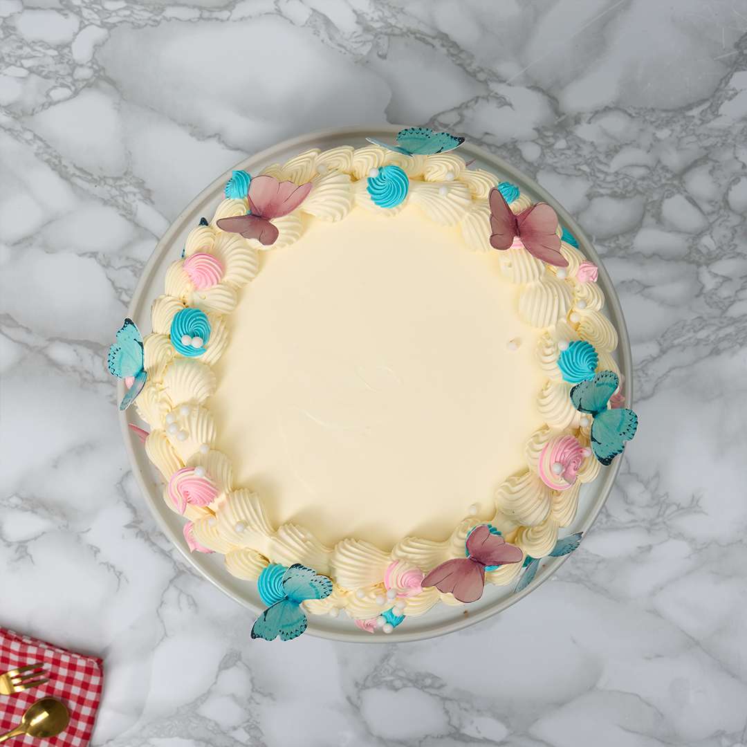 Gender Reveal Cake