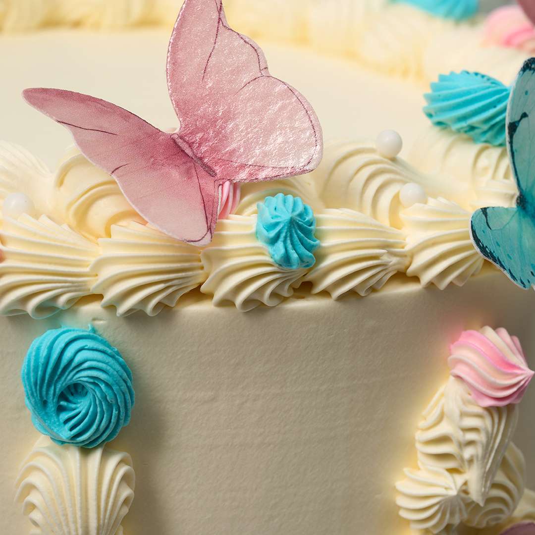 Gender Reveal Cake