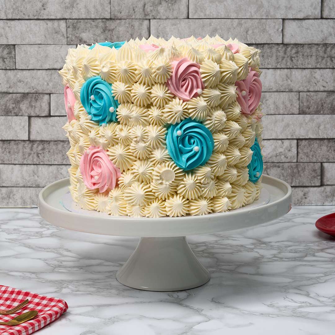 Gender Reveal Cake