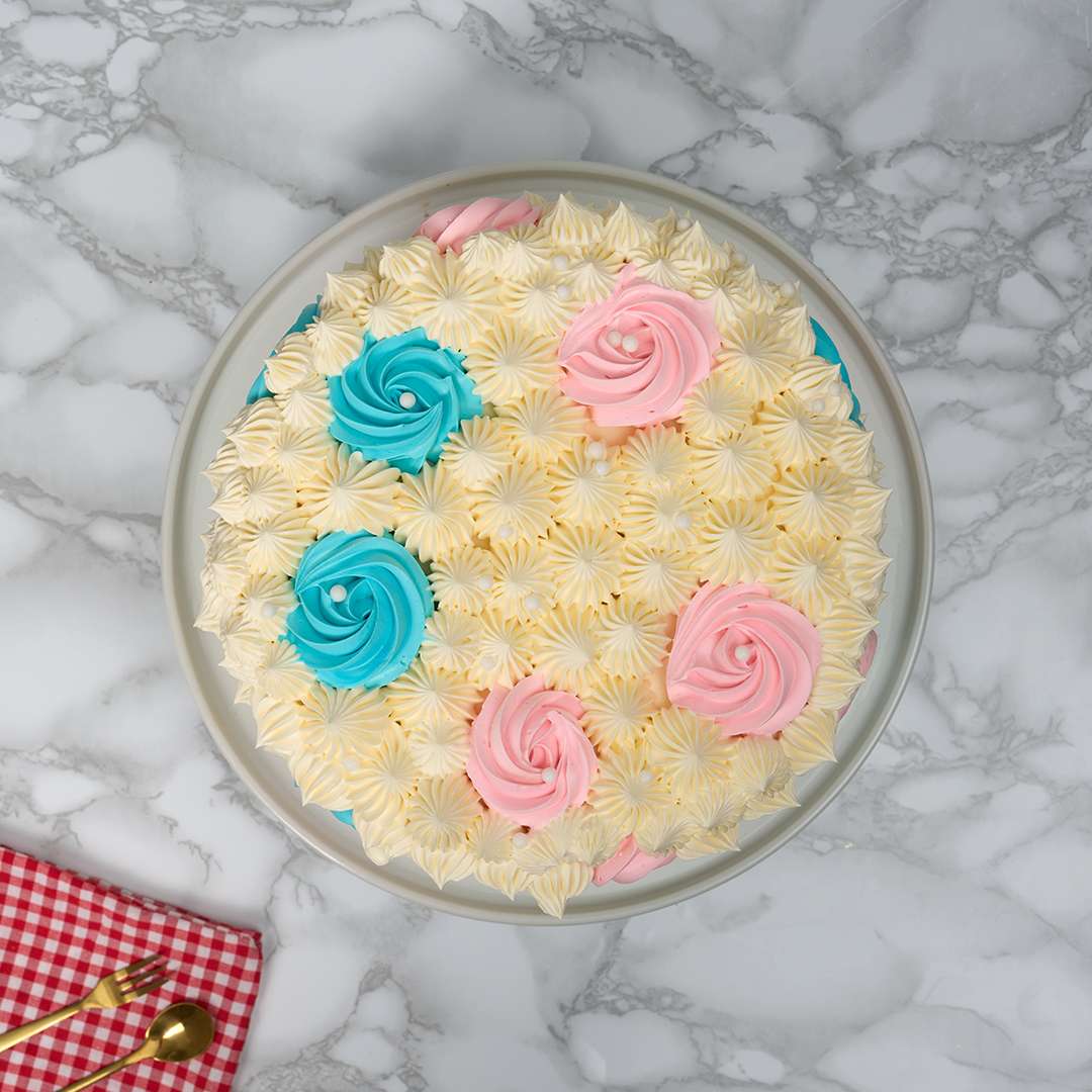 Gender Reveal Cake