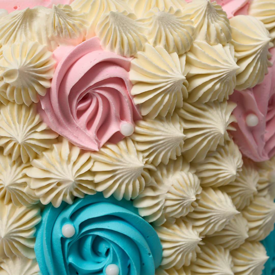 Gender Reveal Cake