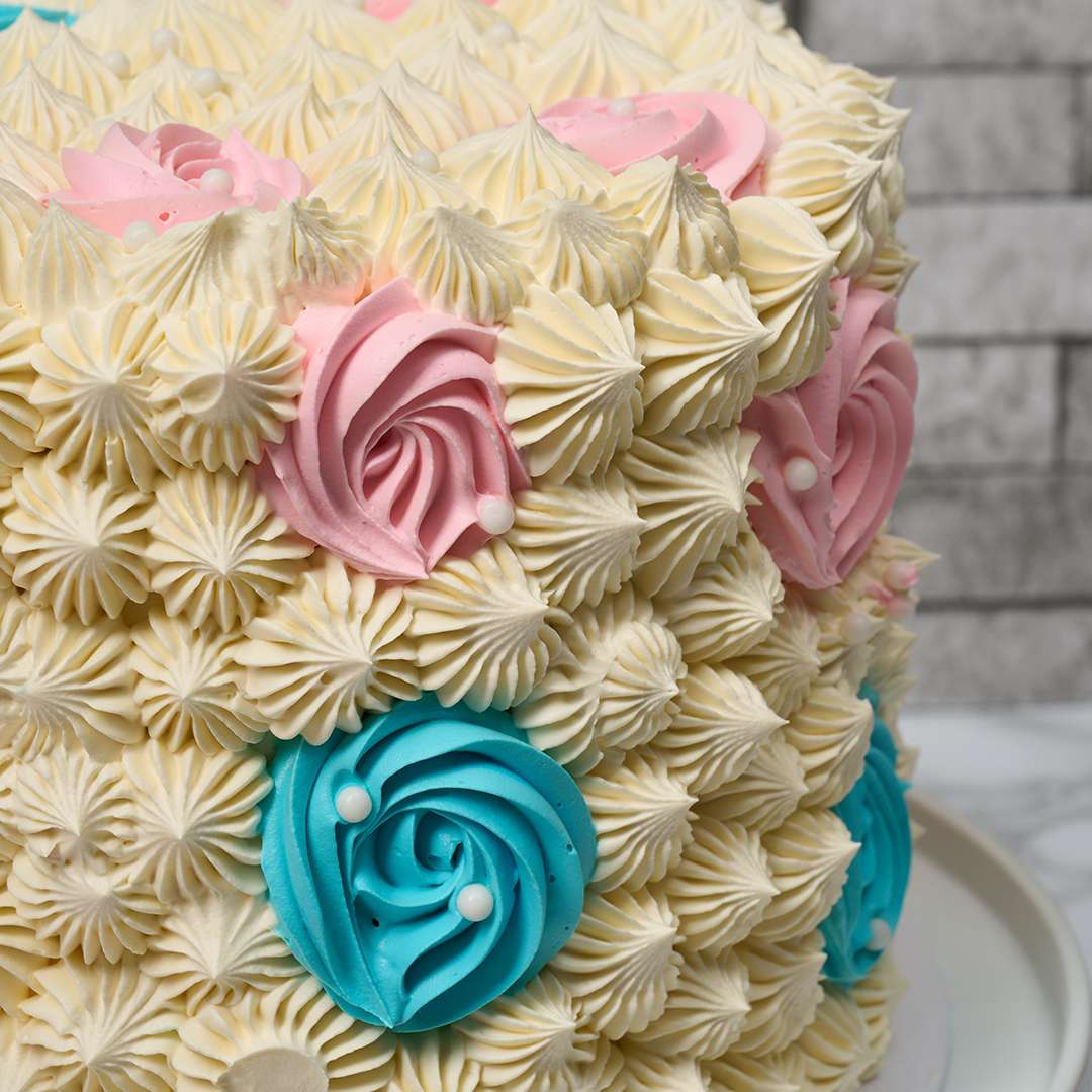 Gender Reveal Cake