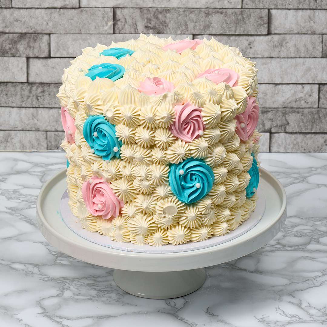 Gender Reveal Cake