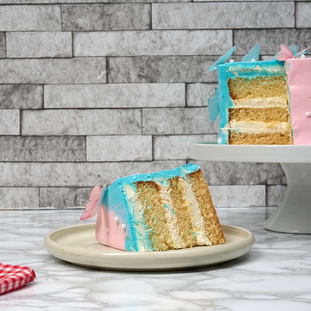 Gender Reveal cake
