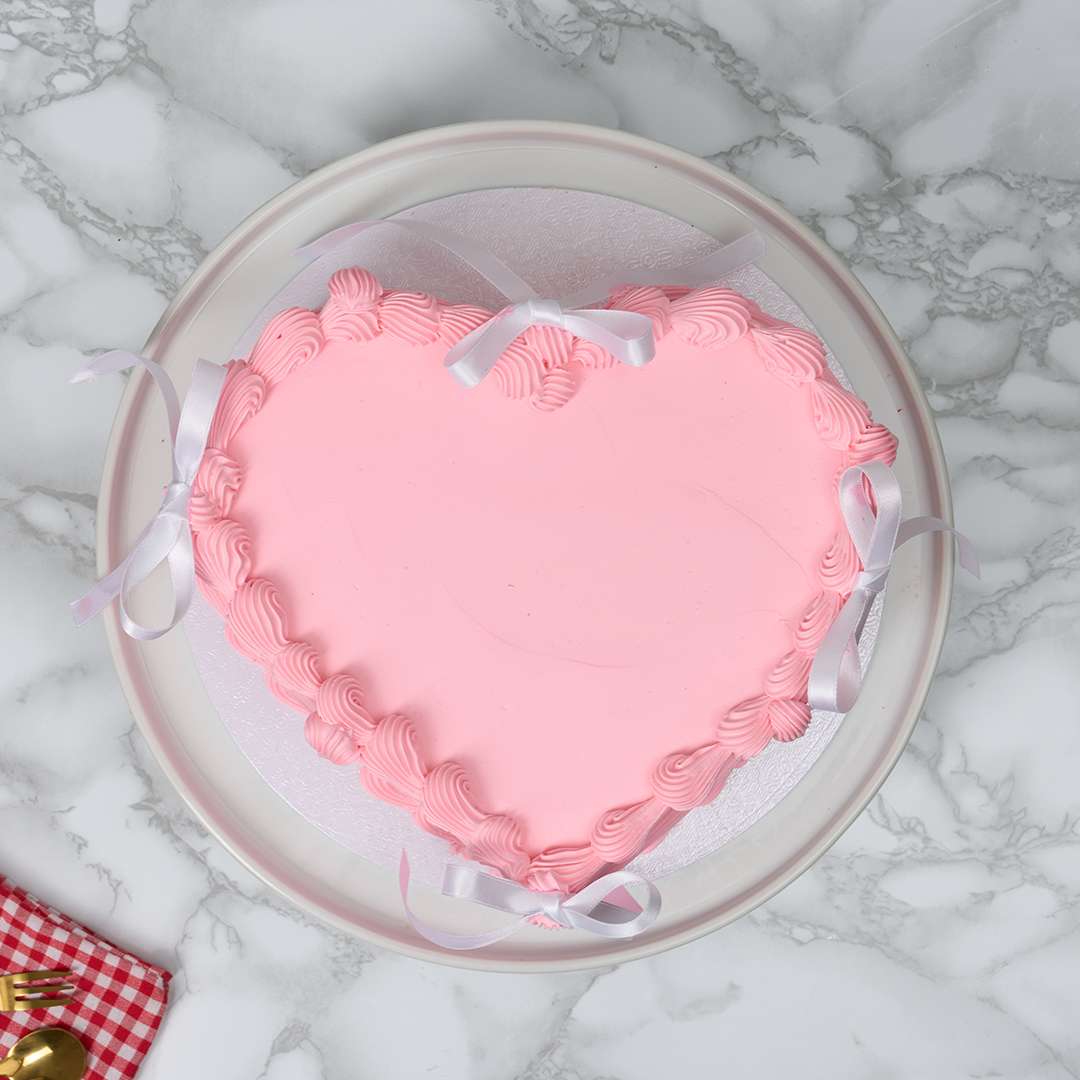 Heart cake