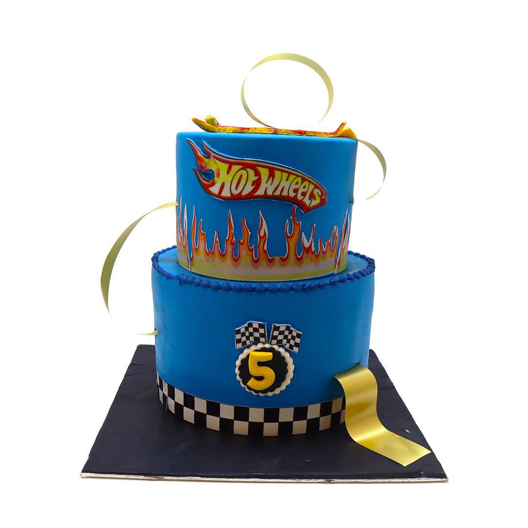 Hot Wheels Victory Lane Cake