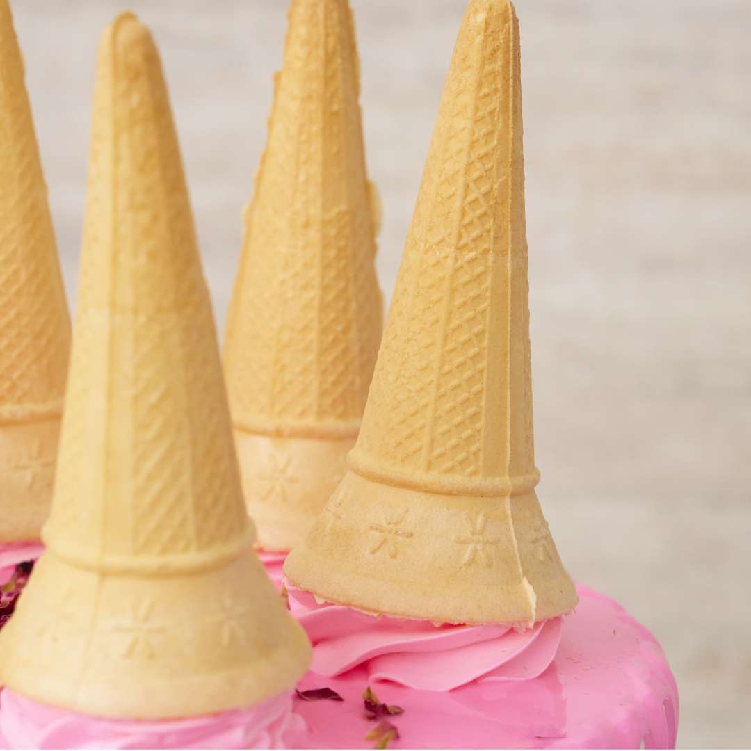 Ice Cream Cone Birthday Cake