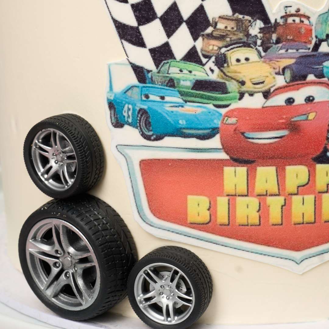 Lightening McQueen Cake