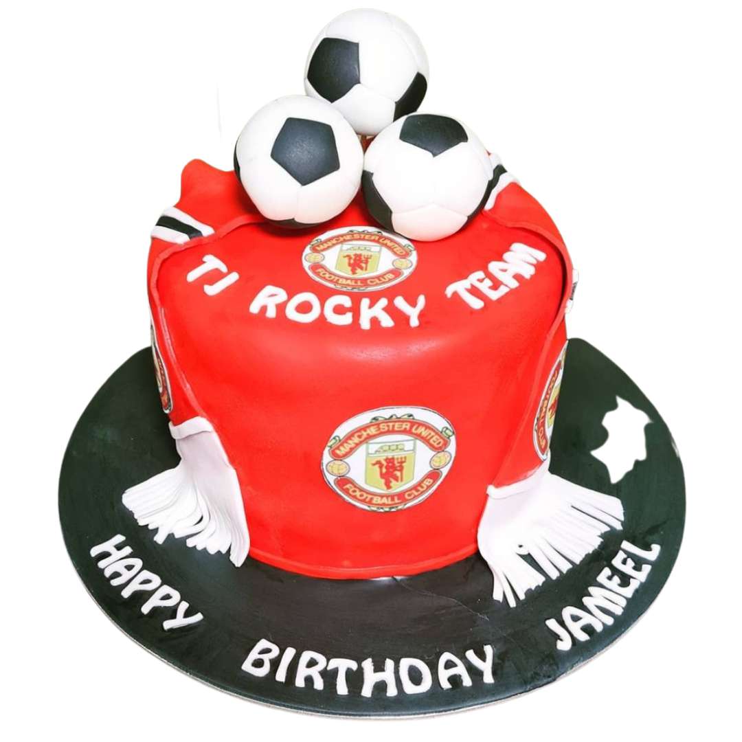 Man U football cake | Cakes & Bakes | Cake Delivery